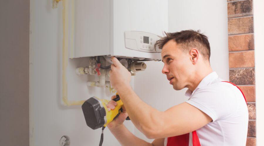 Professional water heater repair in Chestnut, IL